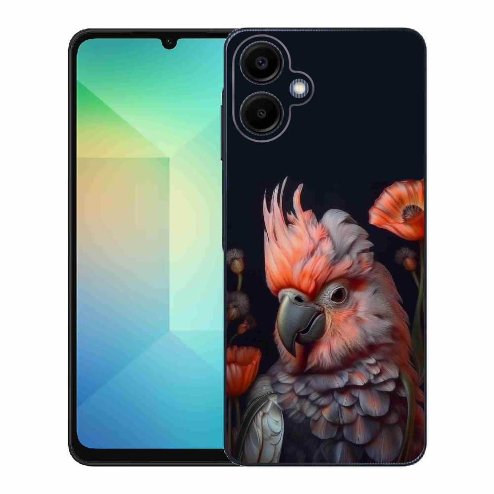 Gélový kryt mmCase na Samsung Galaxy A06 - papagáj kakadu vo farbách