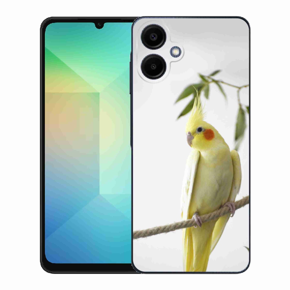 Gélový kryt mmCase na Samsung Galaxy A06 - papagáj korela chocholatá