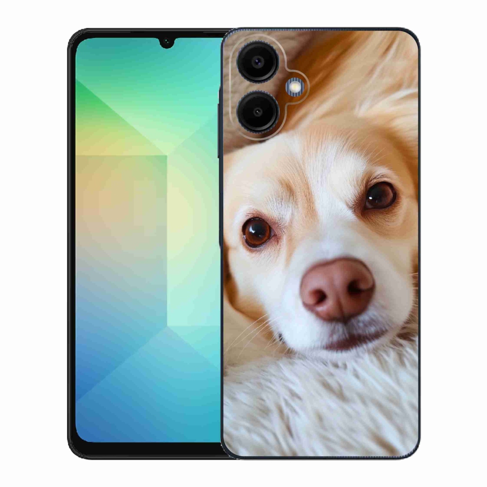Gélový kryt mmCase na Samsung Galaxy A06 - Roztomilá čivava