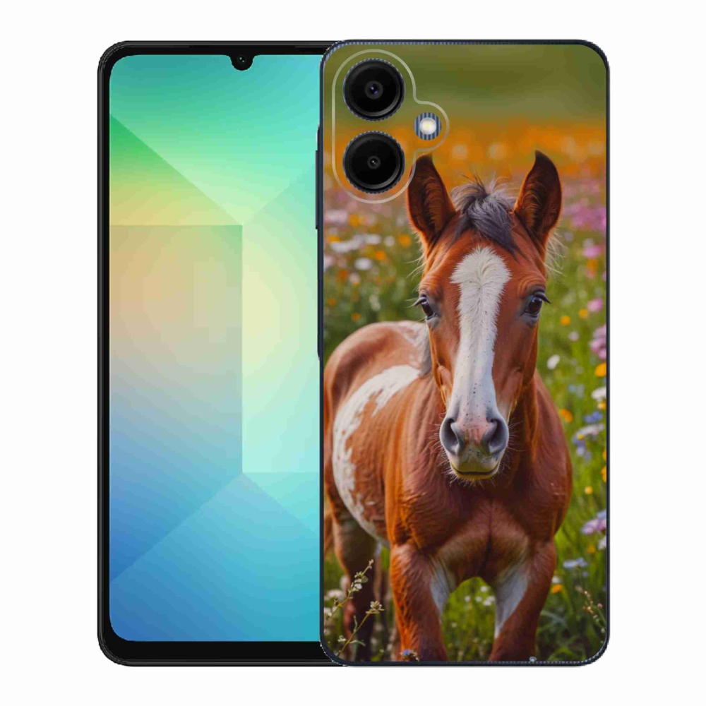 Gélový kryt mmCase na Samsung Galaxy A06 - roztomilé žriebä
