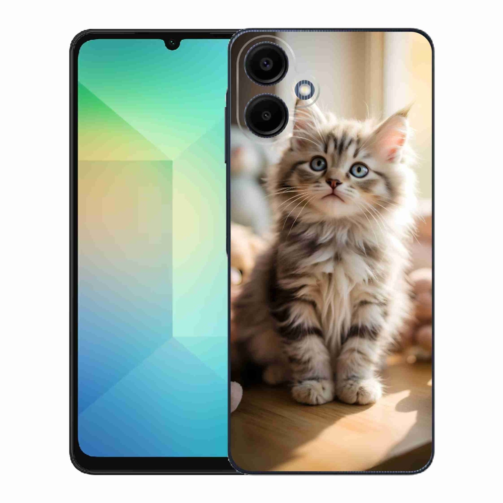 Gélový kryt mmCase na Samsung Galaxy A06 - roztomilé mačiatko 10