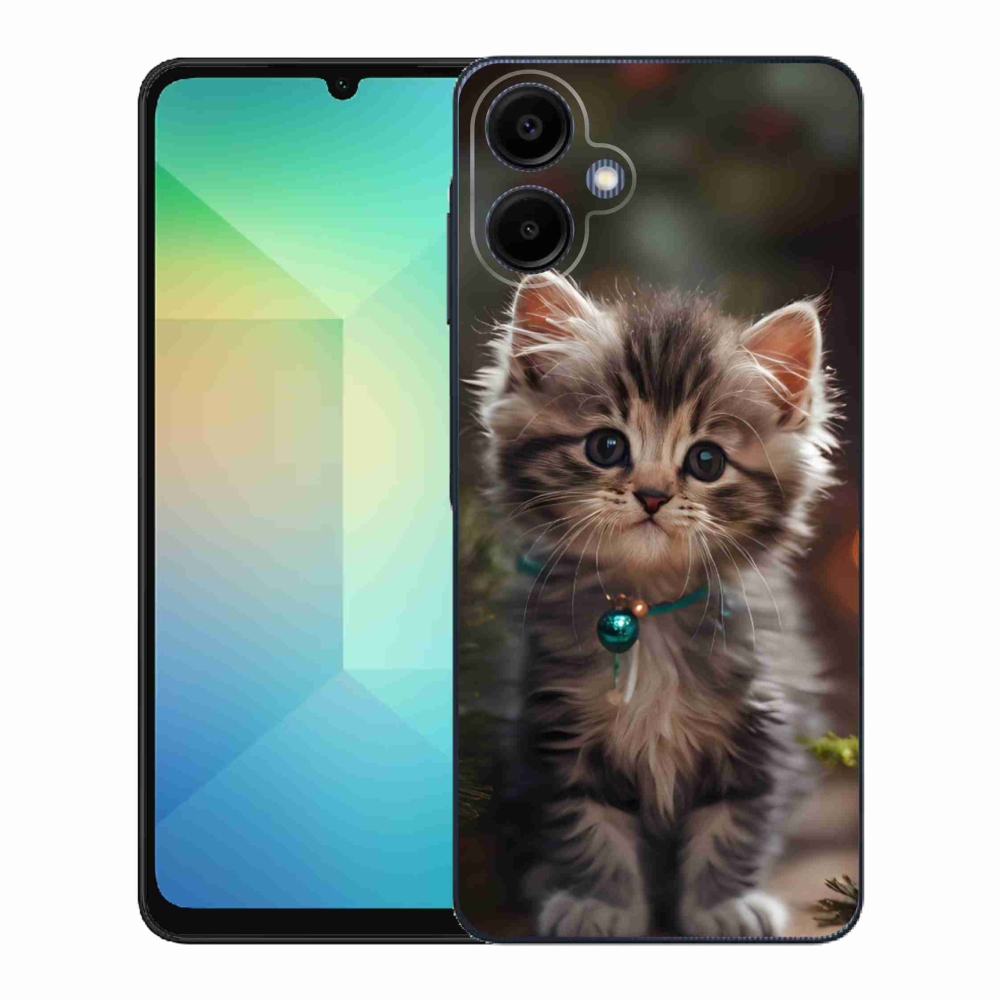 Gélový kryt mmCase na Samsung Galaxy A06 - roztomilé mačiatko 11