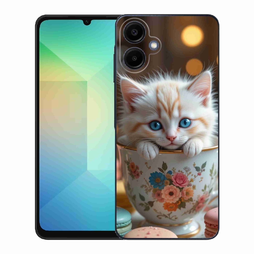 Gélový kryt mmCase na Samsung Galaxy A06 - roztomilé mačiatko 6