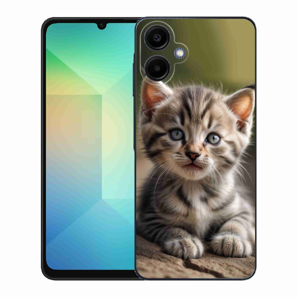 Gélový kryt mmCase na Samsung Galaxy A06 - roztomilé mačiatko 9
