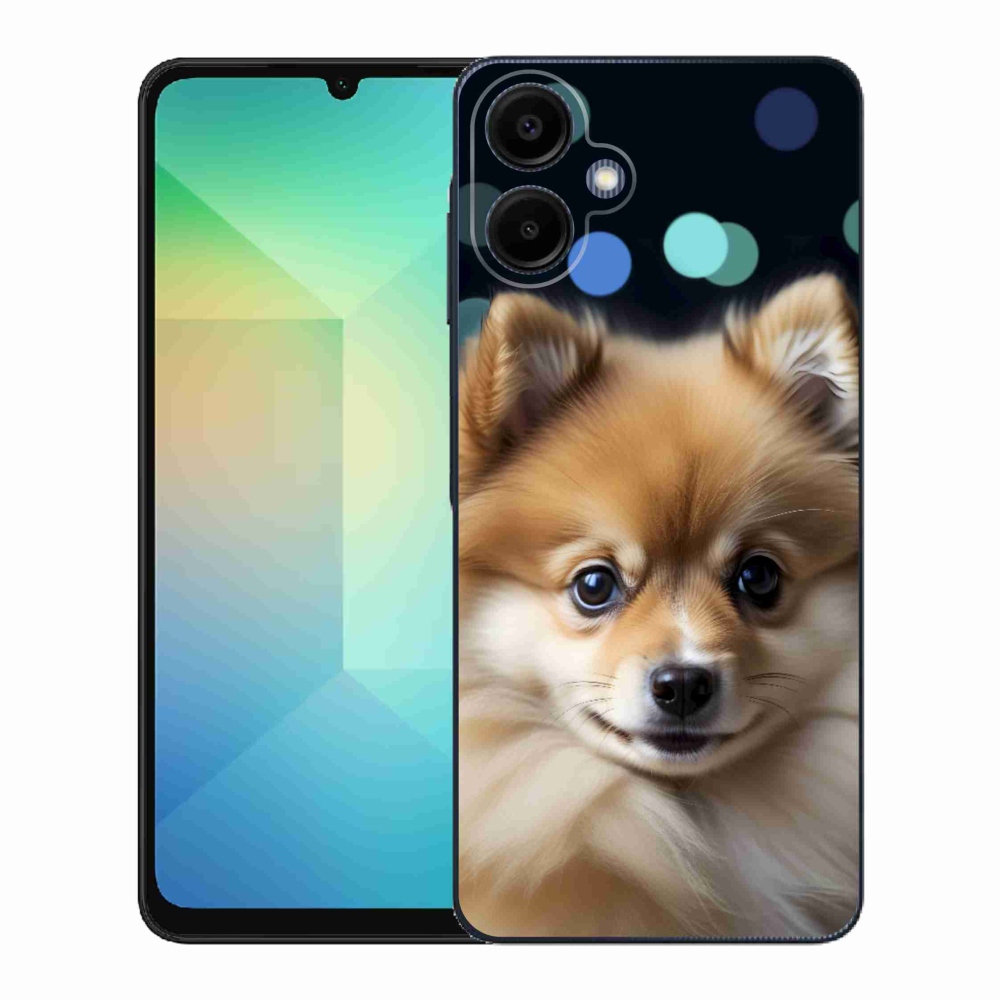 Gélový kryt mmCase na Samsung Galaxy A06 - roztomilý pomeranian
