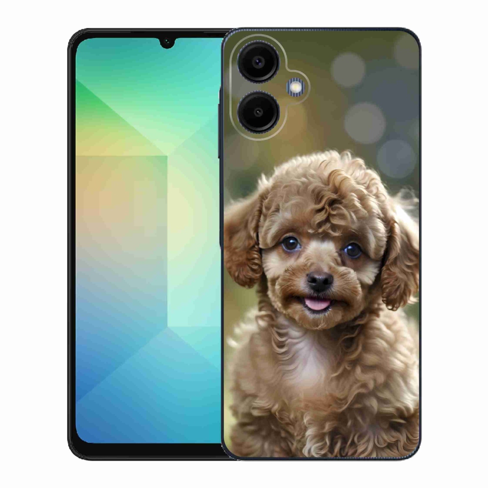 Gélový kryt mmCase na Samsung Galaxy A06 - roztomilý pudel