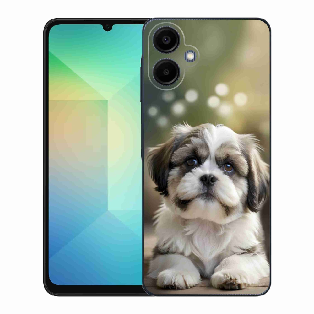 Gélový kryt mmCase na Samsung Galaxy A06 - roztomilý shih-tzu