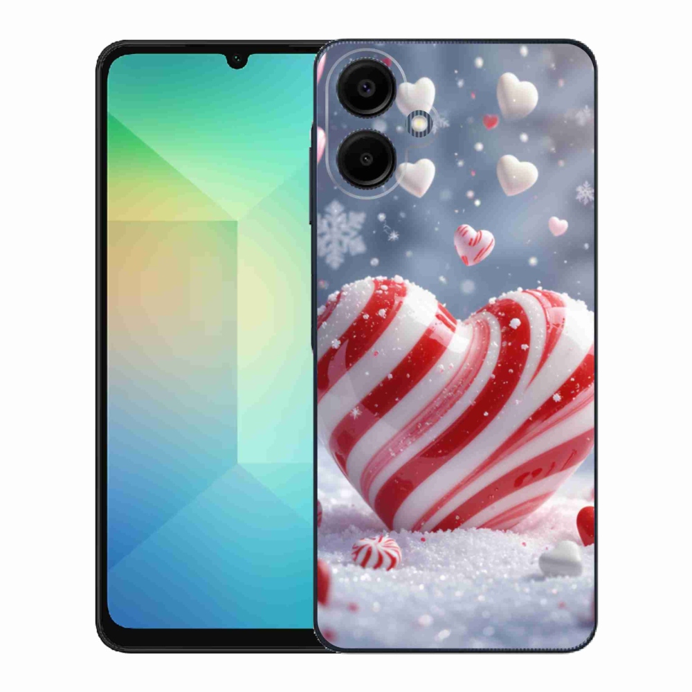Gélový kryt mmCase na Samsung Galaxy A06 - sladké srdce
