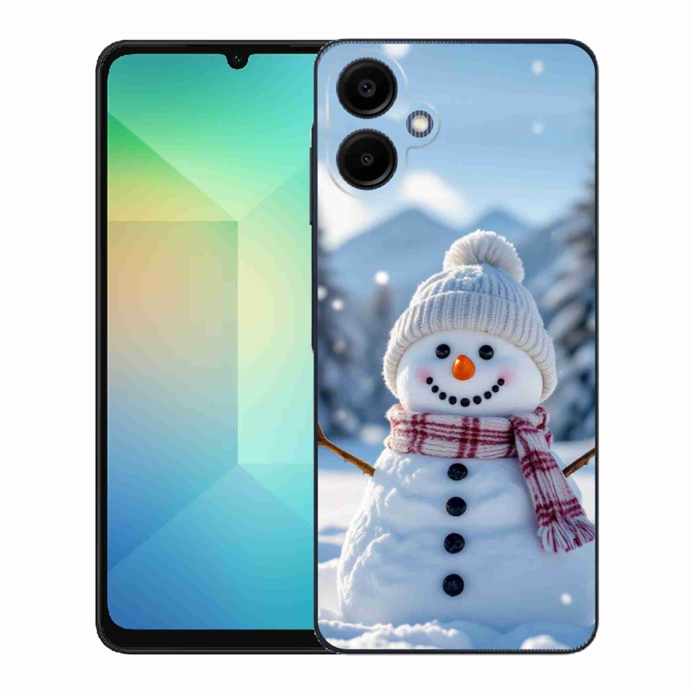 Gélový kryt mmCase na Samsung Galaxy A06 - snehuliak 3