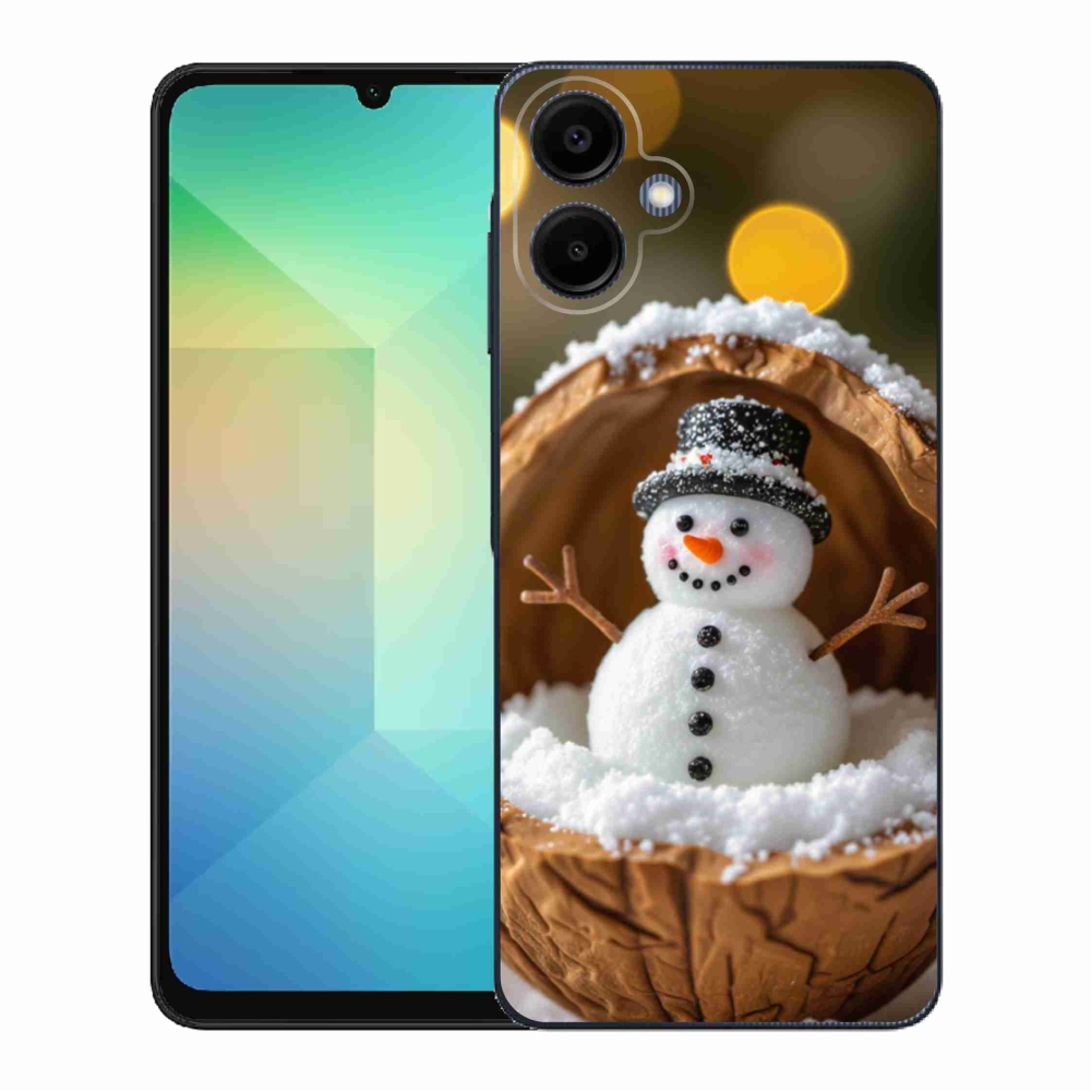 Gélový kryt mmCase na Samsung Galaxy A06 - snehuliak 4