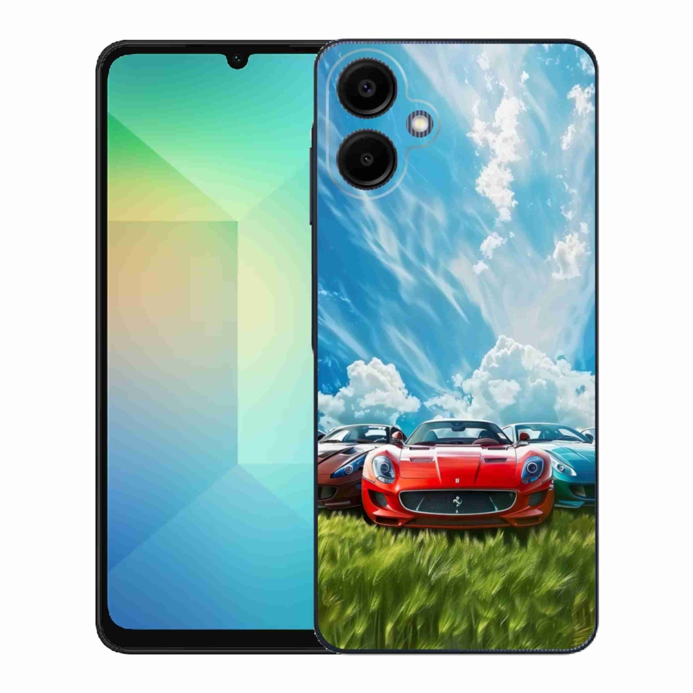 Gélový kryt mmCase na Samsung Galaxy A06 - športové vozidlá