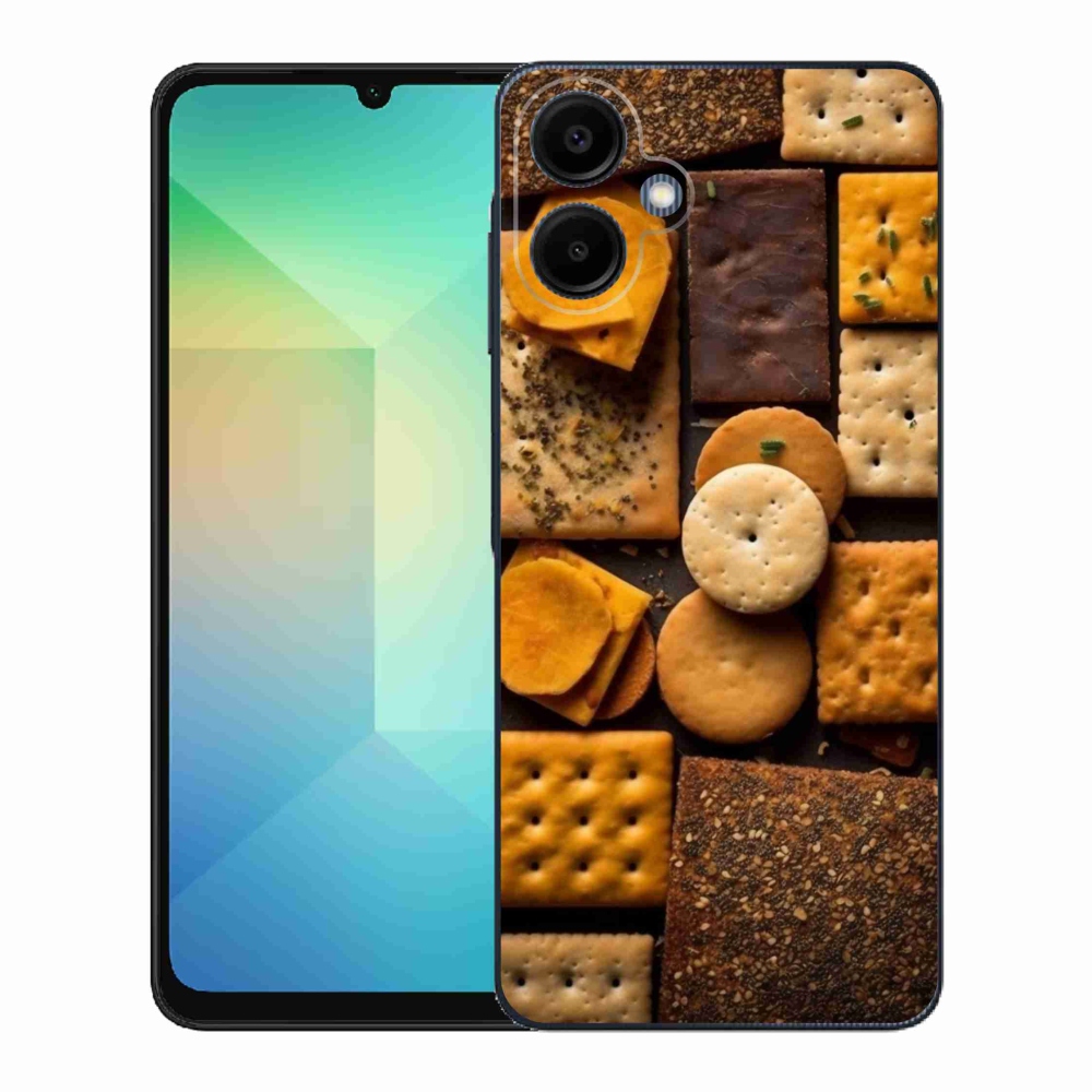 Gélový kryt mmCase na Samsung Galaxy A06 - sušienky