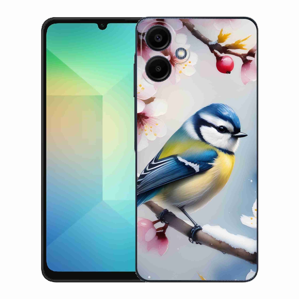 Gélový kryt mmCase na Samsung Galaxy A06 - sýkorka