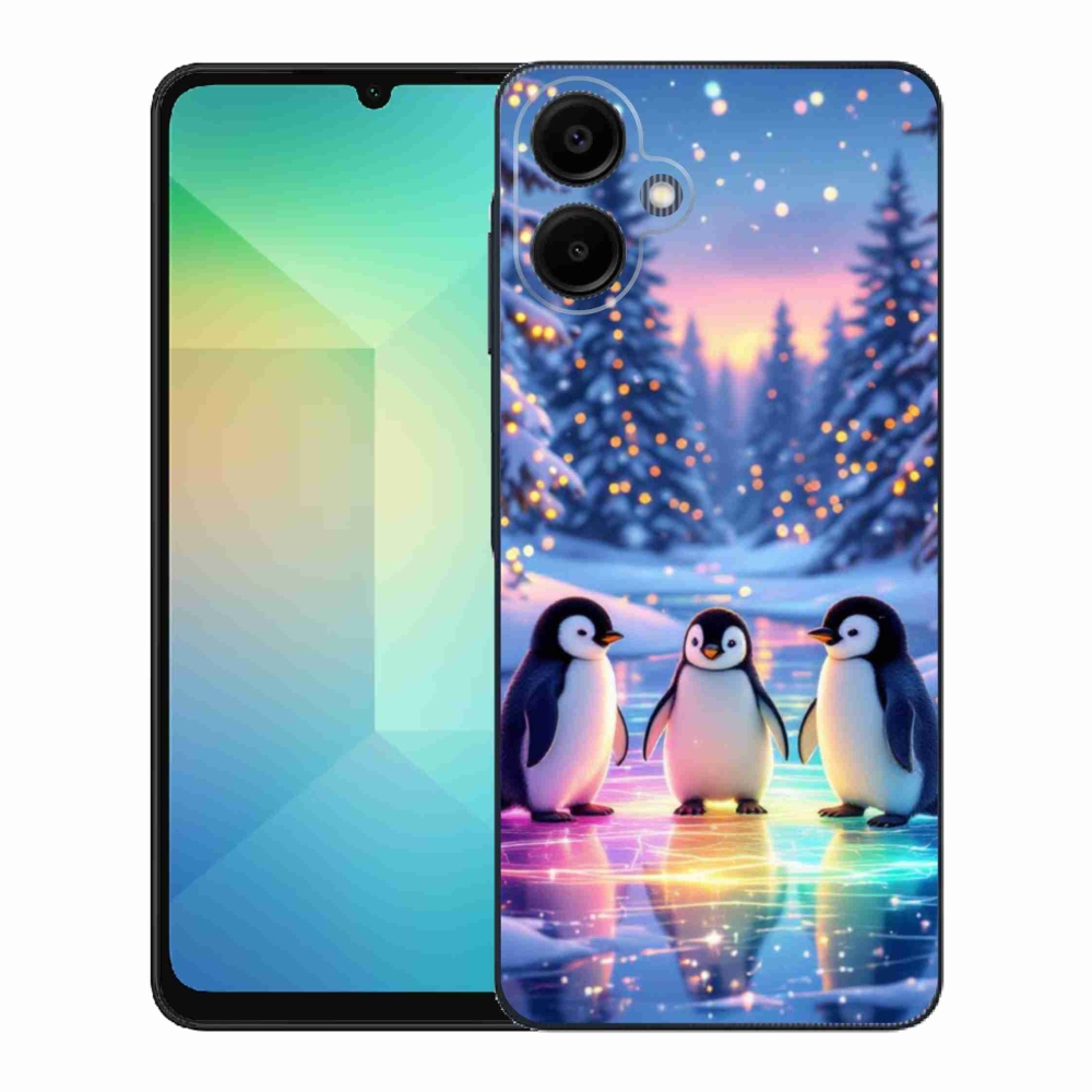 Gélový kryt mmCase na Samsung Galaxy A06 - tučniaky