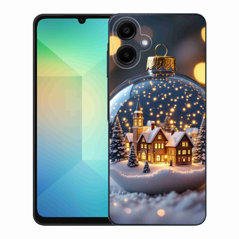 Gélový kryt mmCase na Samsung Galaxy A06 - vianočné gule 4