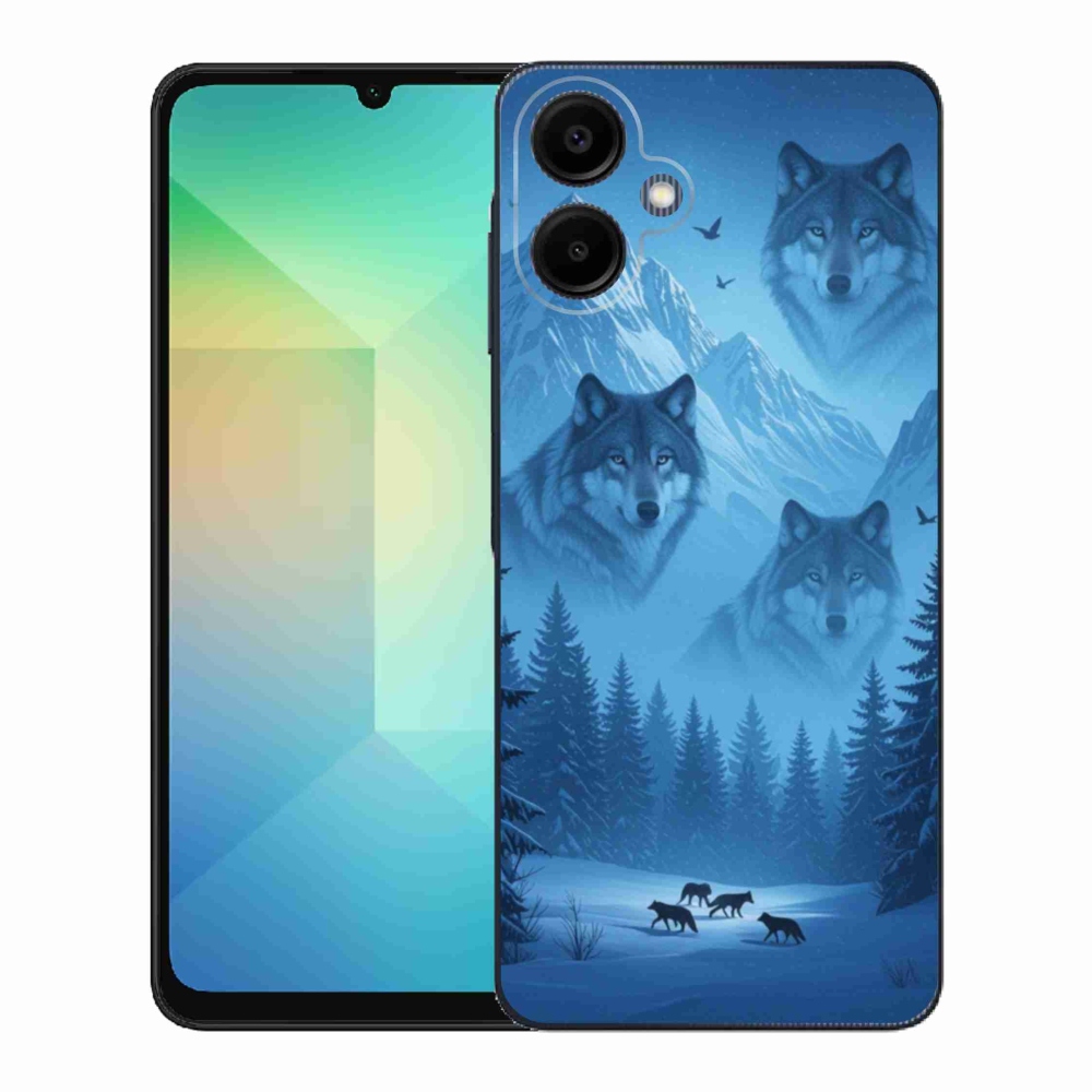 Gélový kryt mmCase na Samsung Galaxy A06 - vlčia svorka