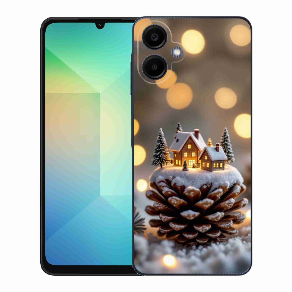 Gélový kryt mmCase na Samsung Galaxy A06 - zimná dedinka