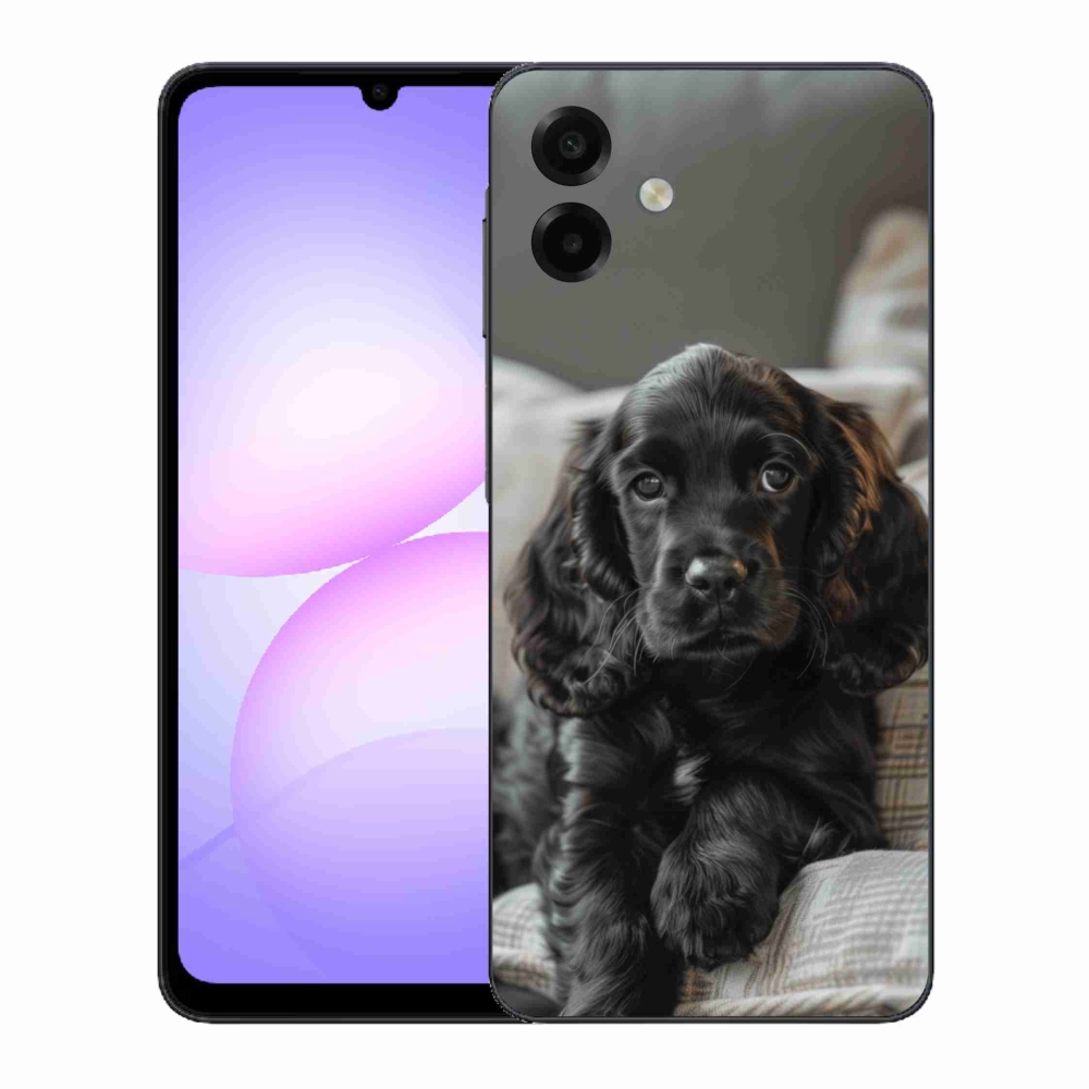 Gélový kryt mmCase na Samsung Galaxy A07 - anglický kokeršpaniel