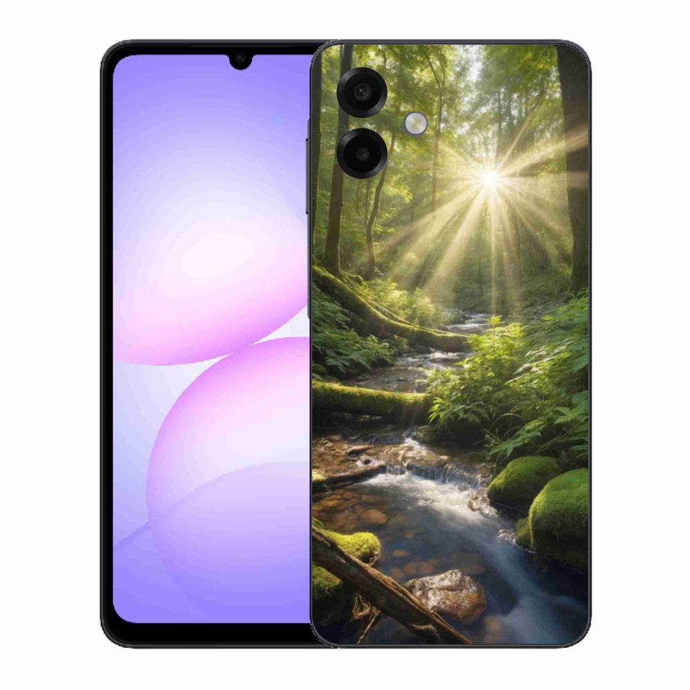 Gélový kryt mmCase na Samsung Galaxy A07 - hlbina lesa