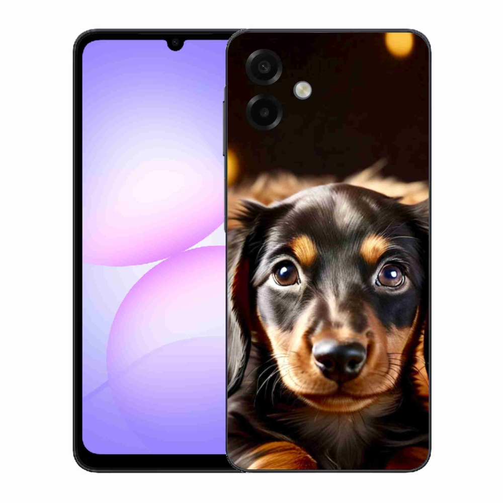 Gélový kryt mmCase na Samsung Galaxy A07 - jazvečík