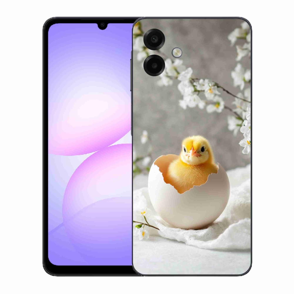 Gélový kryt mmCase na Samsung Galaxy A07 - kuriatko