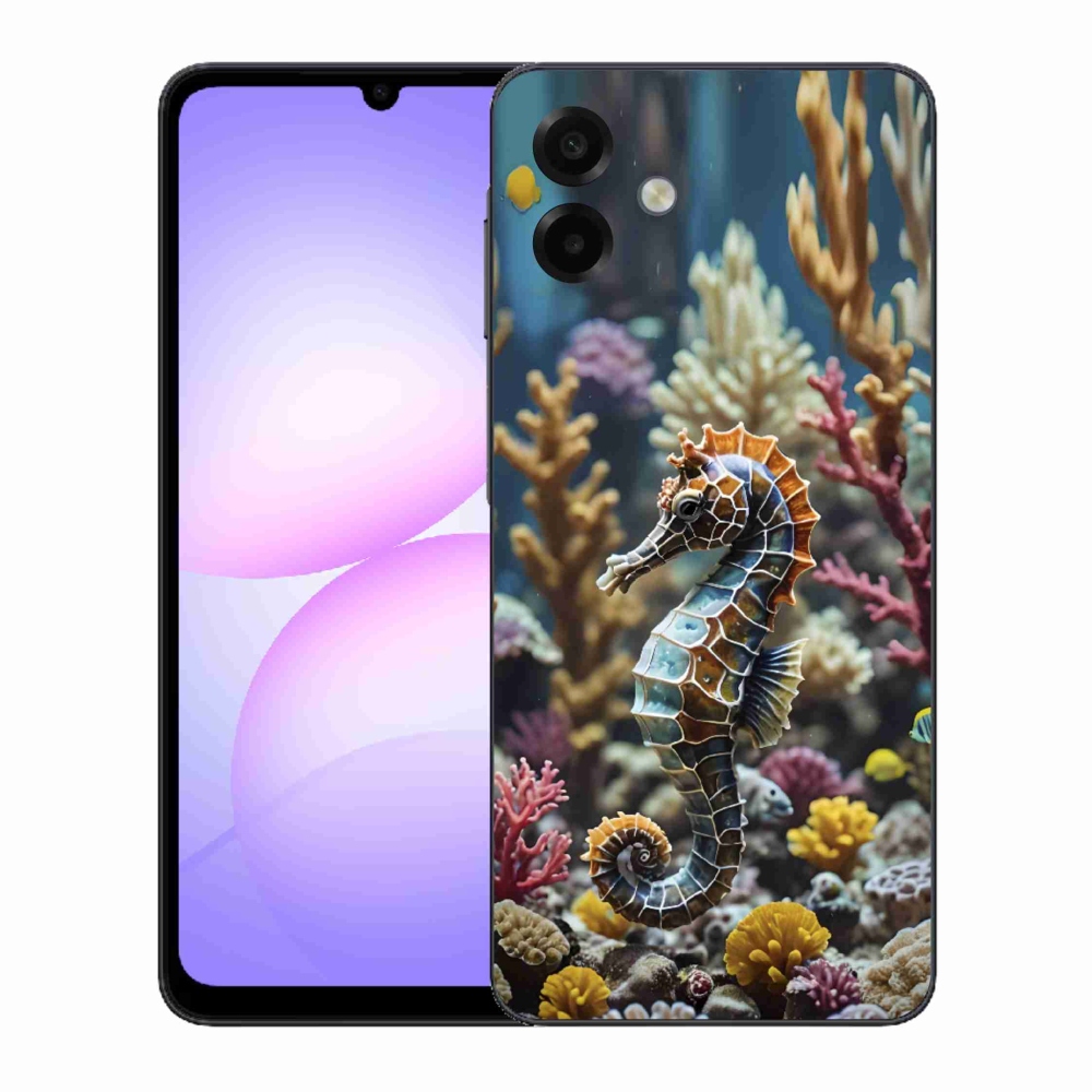 Gélový kryt mmCase na Samsung Galaxy A07 - morský koník 2