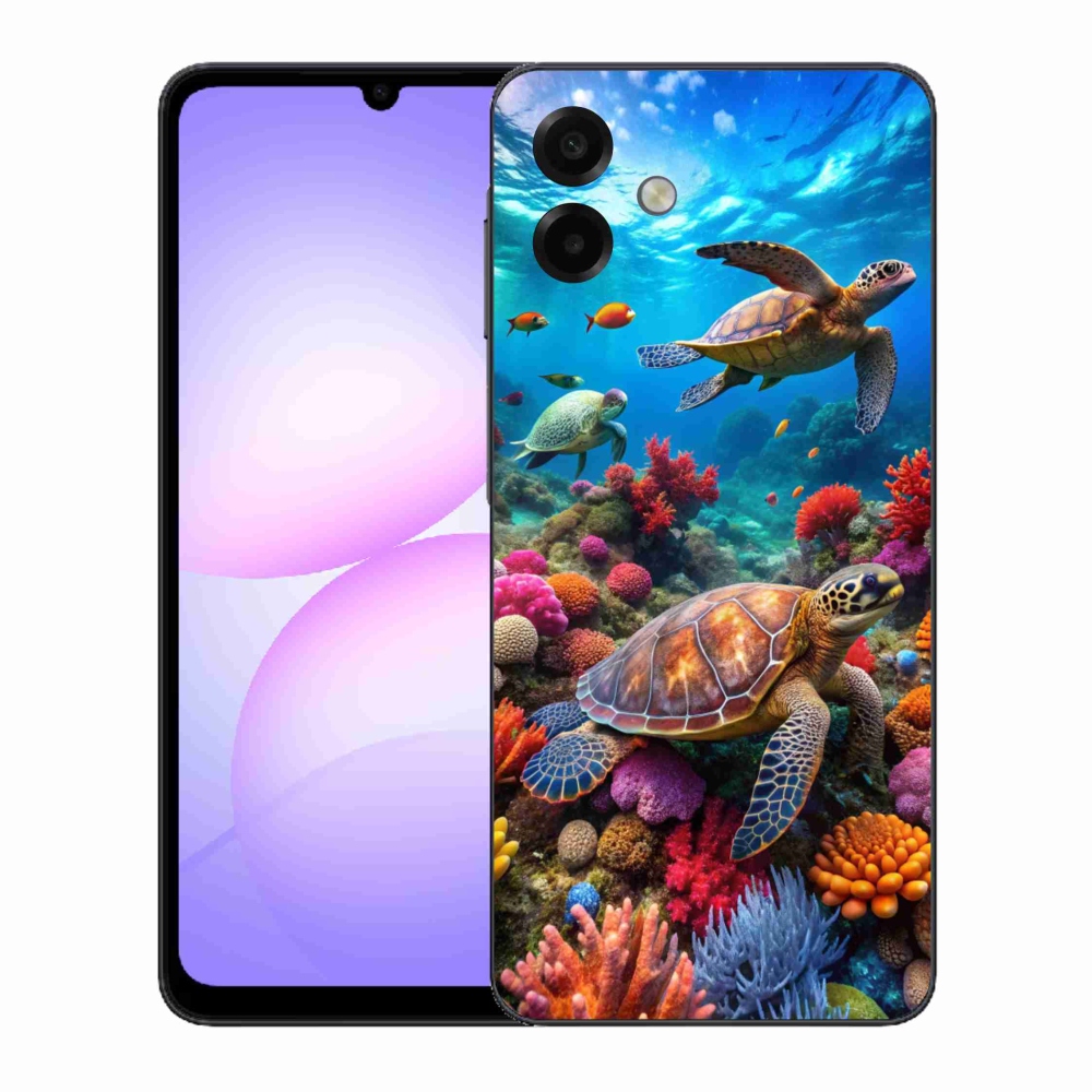 Gélový kryt mmCase na Samsung Galaxy A07 - morský svet 2