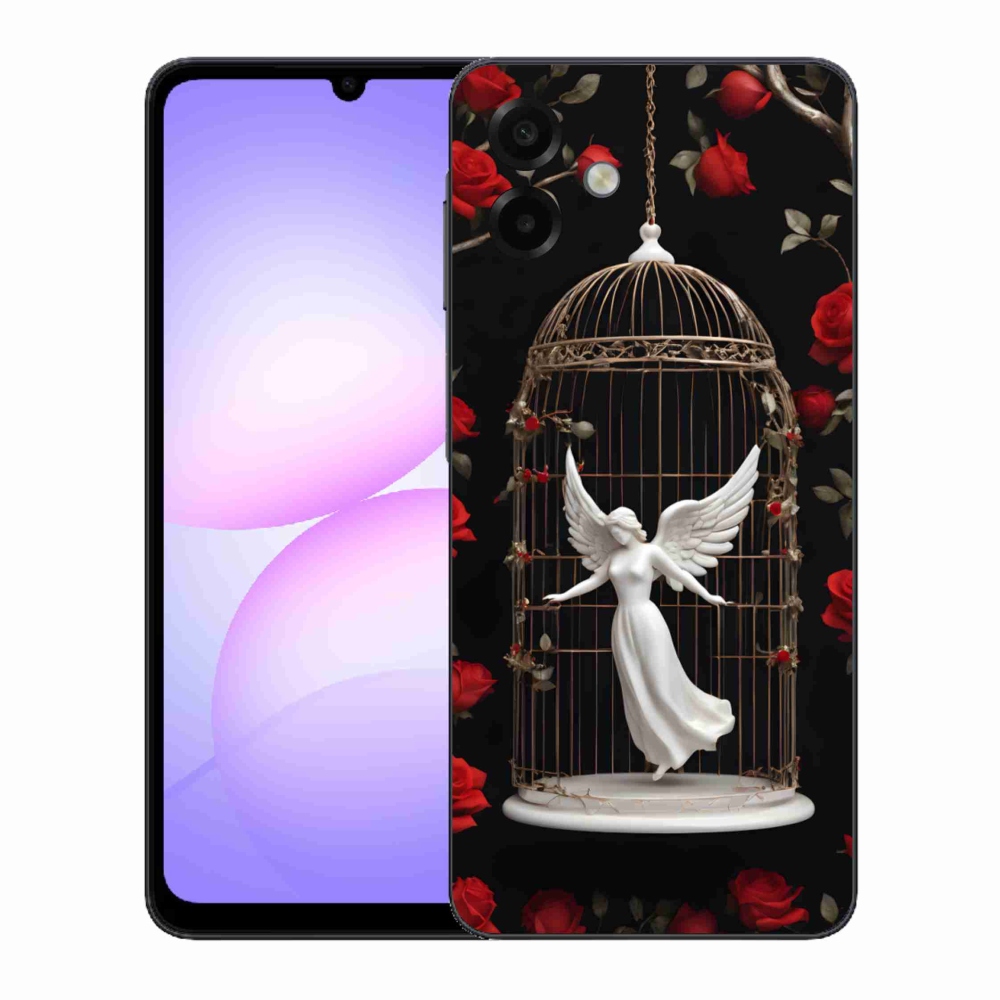 Gélový kryt mmCase na Samsung Galaxy A07 - uväznený anjel