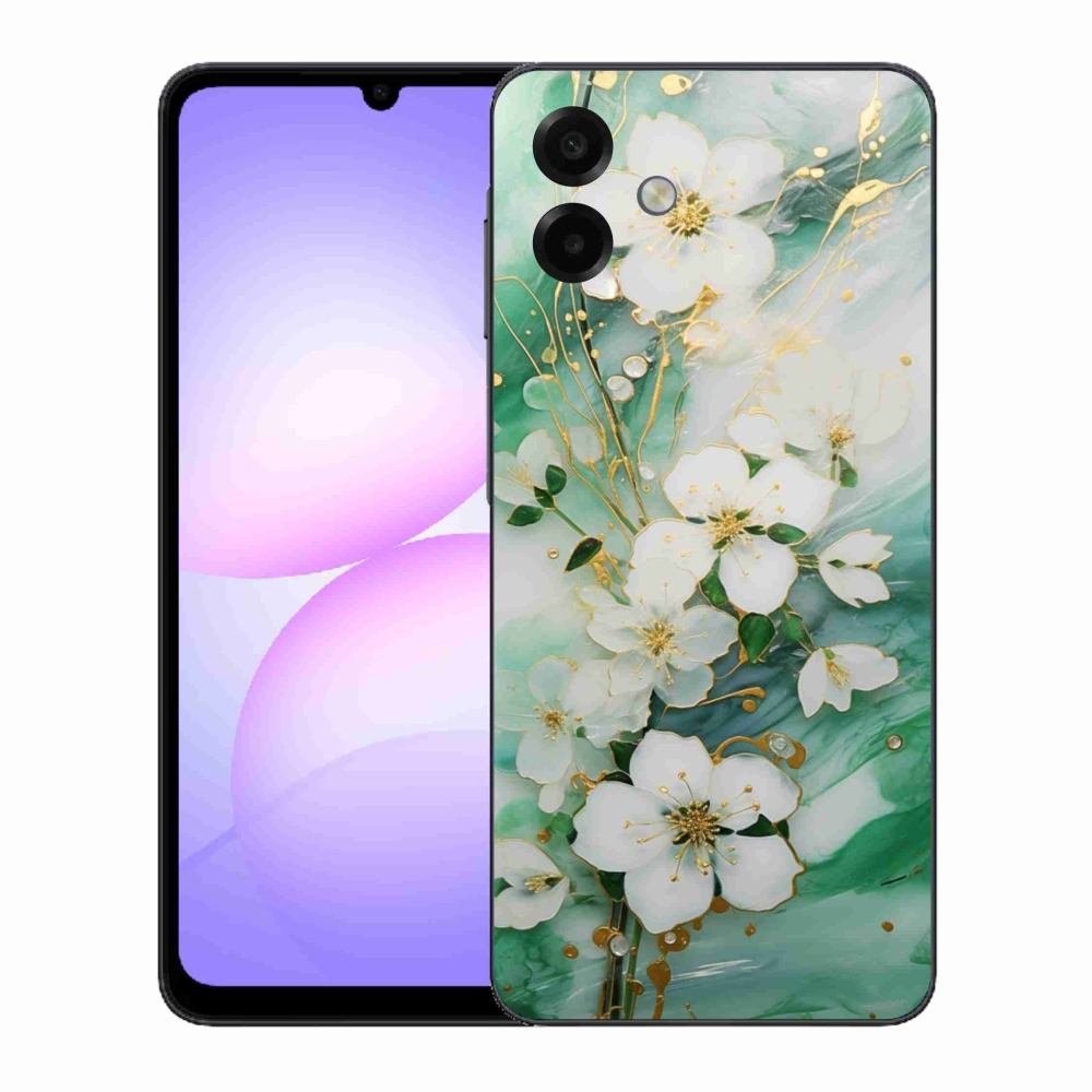 Gélový kryt mmCase na Samsung Galaxy A07 - nežné kvety