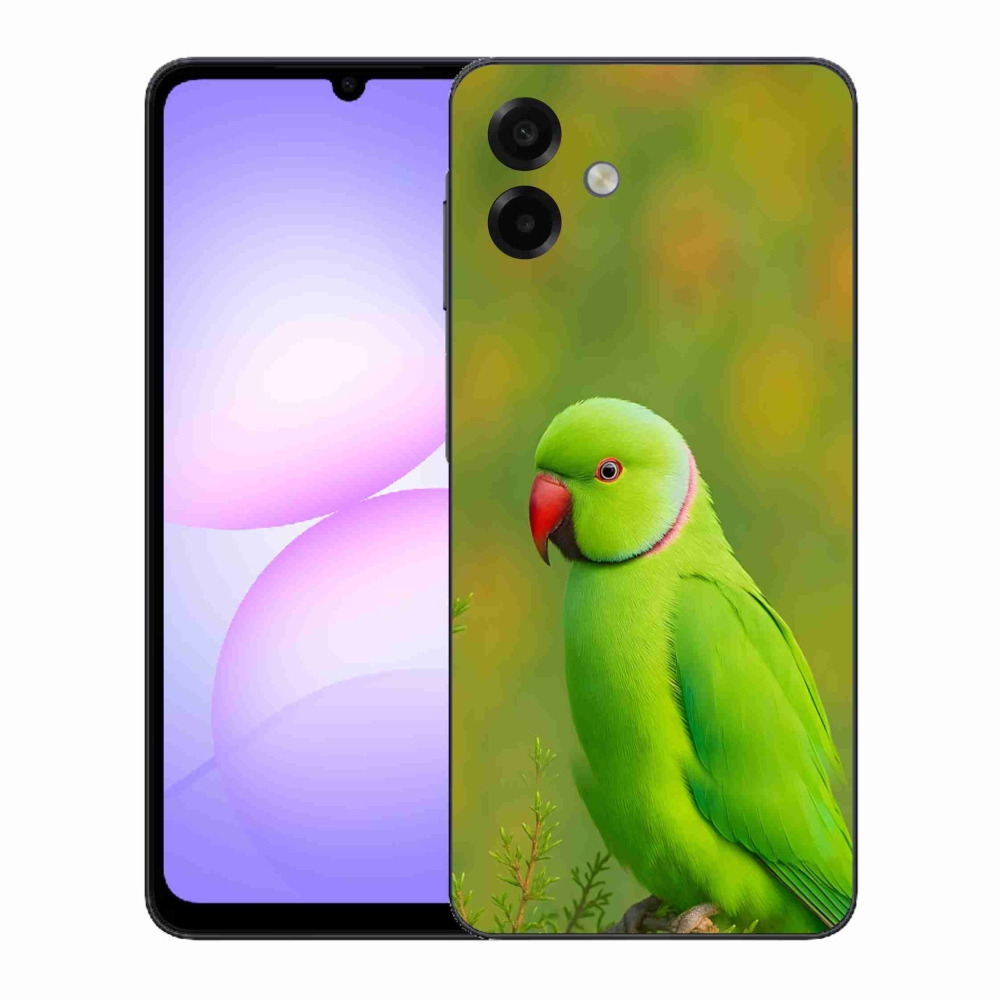 Gélový kryt mmCase na Samsung Galaxy A07 - papagáj alexander 2