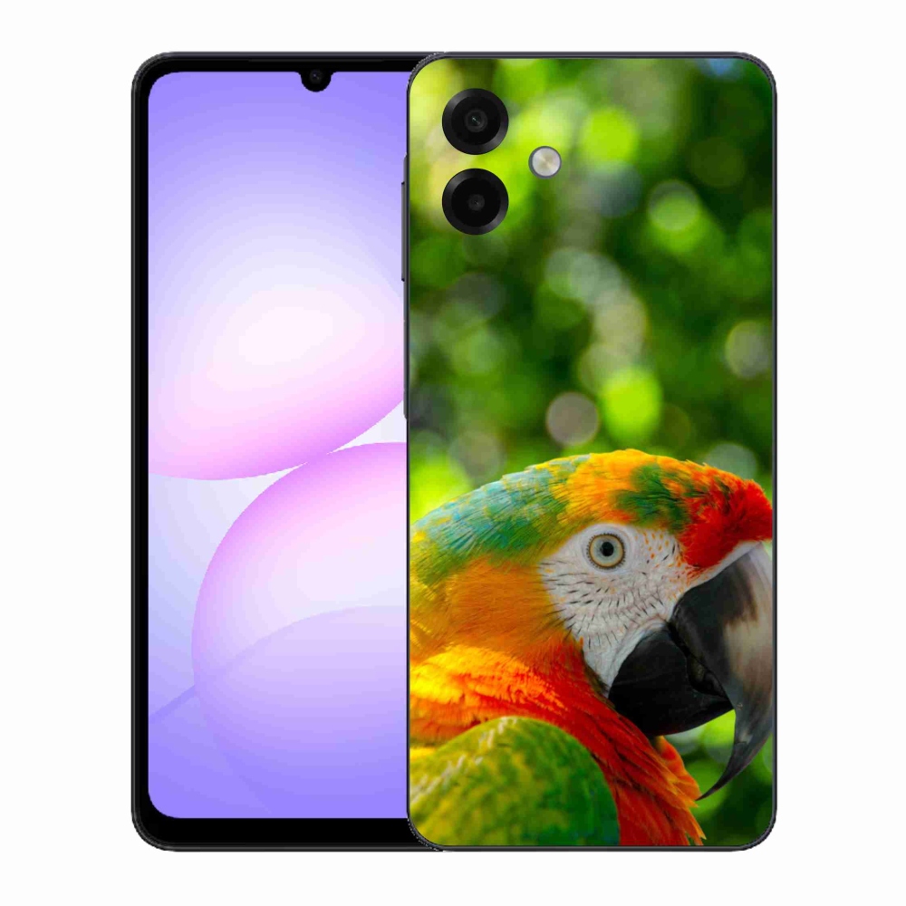 Gélový kryt mmCase na Samsung Galaxy A07 - papagáj ara 3