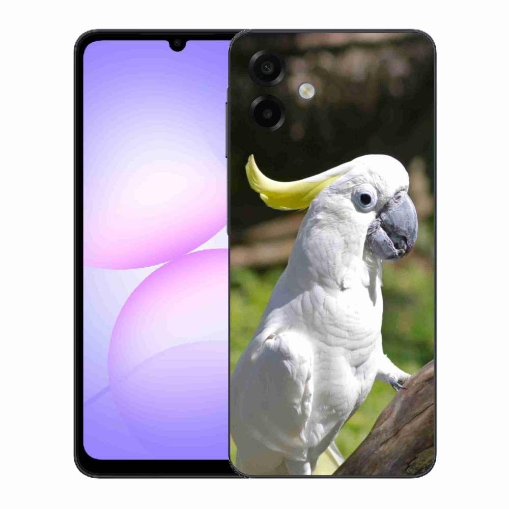 Gélový kryt mmCase na Samsung Galaxy A07 - papagáj kakadu 2