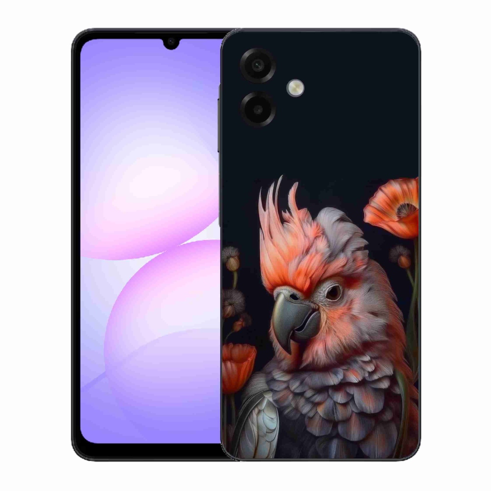 Gélový kryt mmCase na Samsung Galaxy A07 - papagáj kakadu vo farbách
