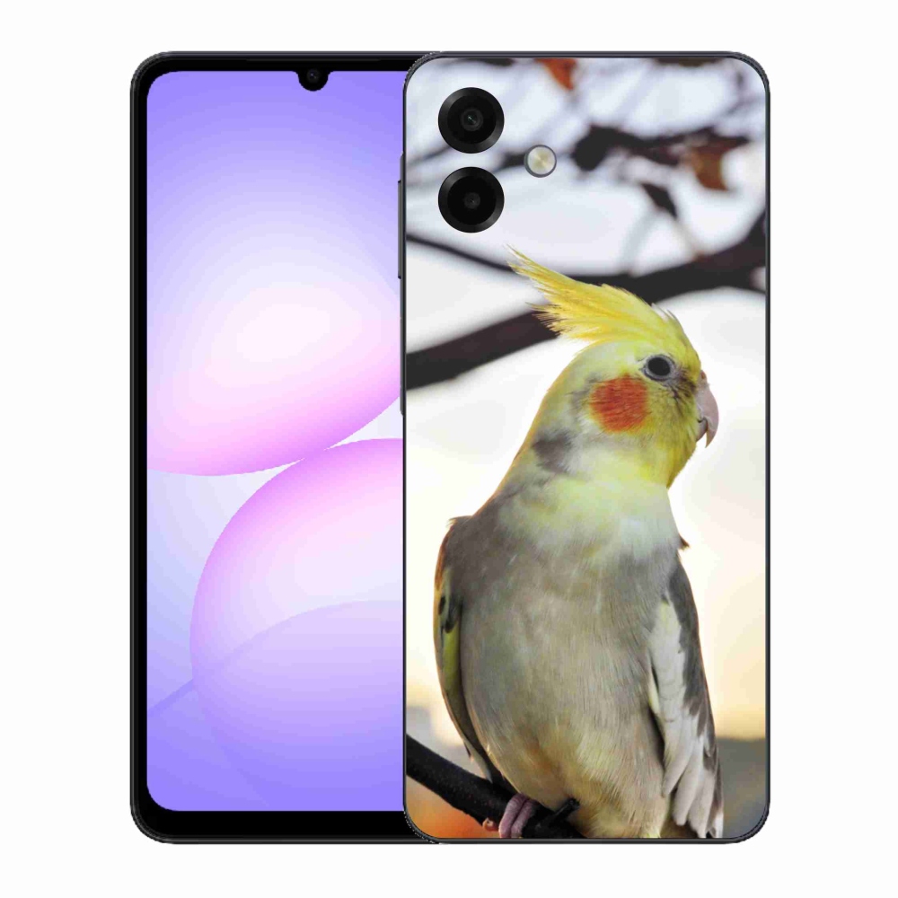 Gélový kryt mmCase na Samsung Galaxy A07 - papagáj korela
