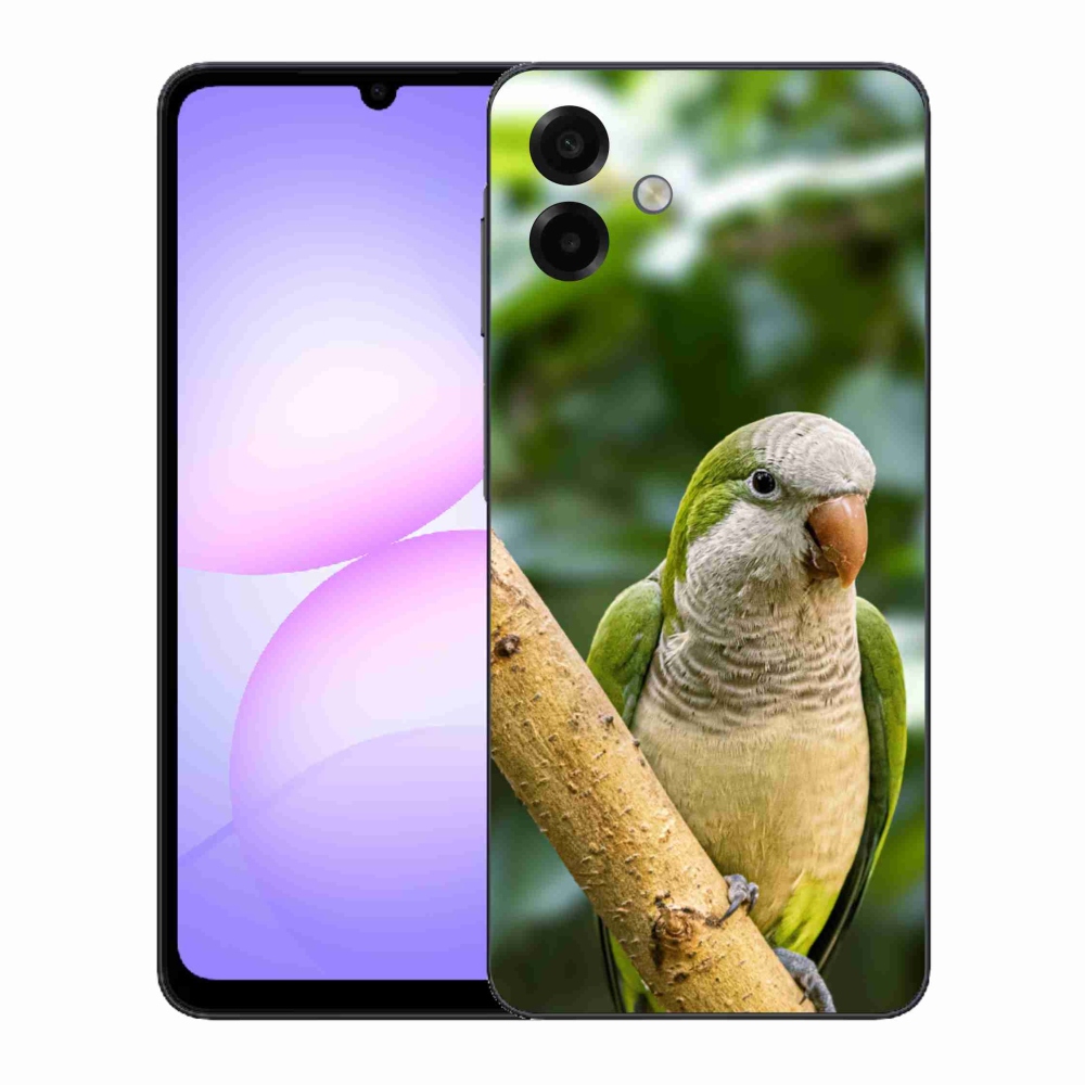 Gélový kryt mmCase na Samsung Galaxy A07 - papagáj mníšok