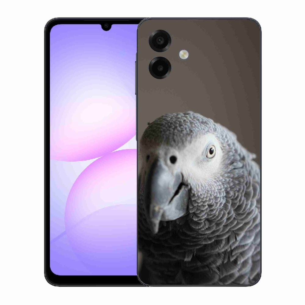 Gélový kryt mmCase na Samsung Galaxy A07 - papagáj žako 2