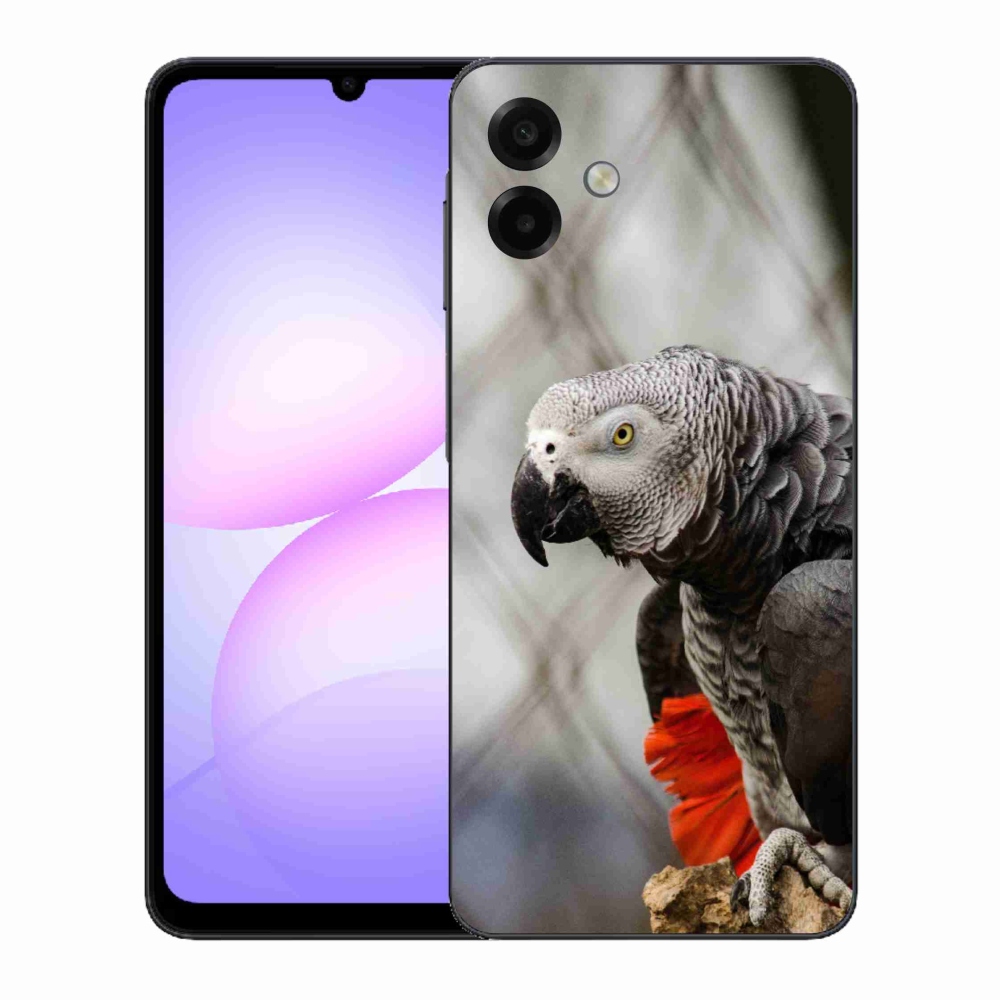 Gélový kryt mmCase na Samsung Galaxy A07 - papagáj žako 3