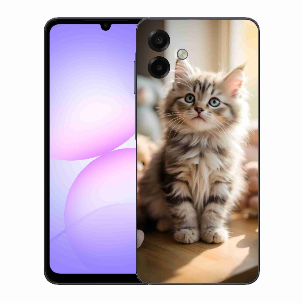 Gélový kryt mmCase na Samsung Galaxy A07 - roztomilé mačiatko 10
