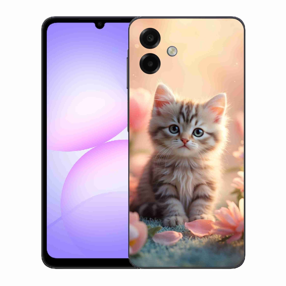 Gélový kryt mmCase na Samsung Galaxy A07 - roztomilé mačiatko 8