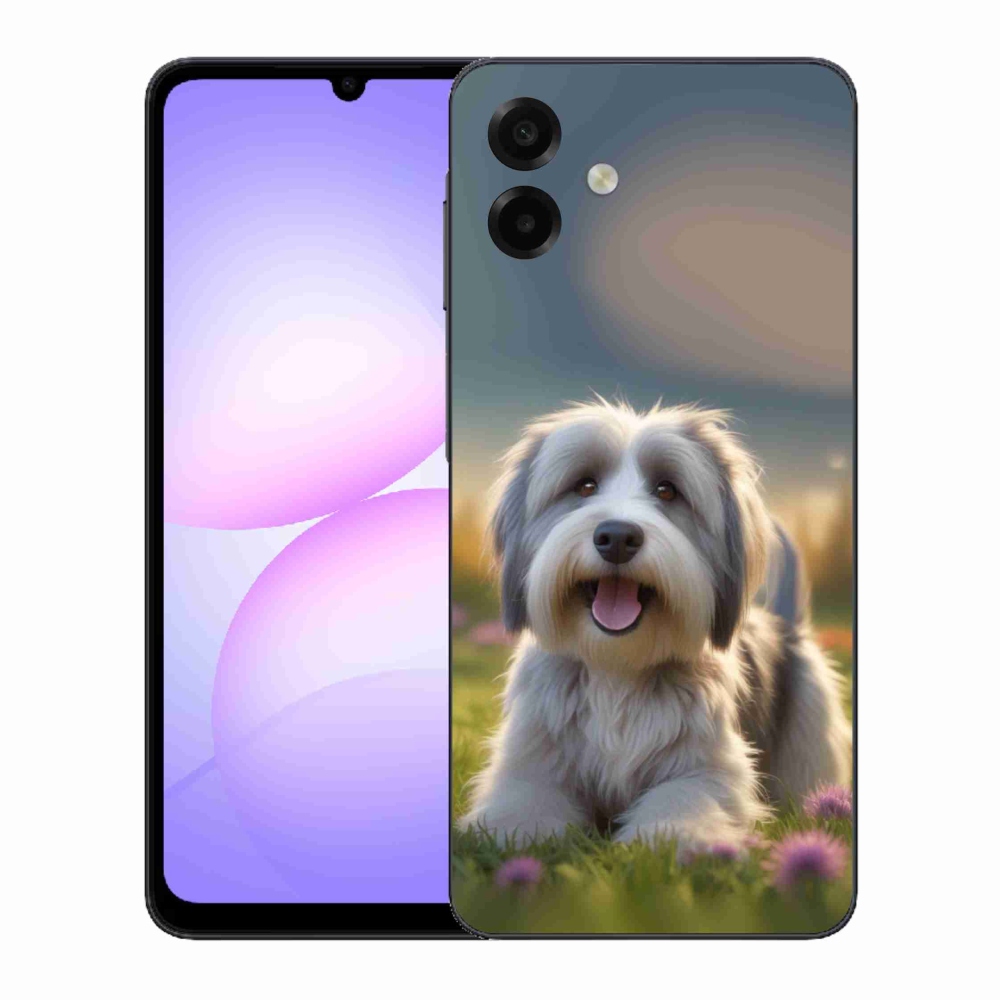 Gélový kryt mmCase na Samsung Galaxy A07 - roztomilý havanský psík