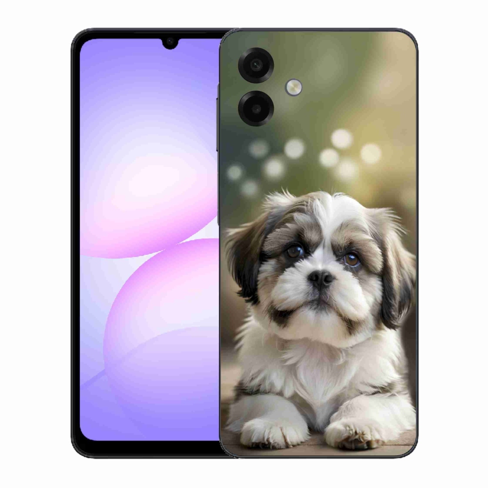 Gélový kryt mmCase na Samsung Galaxy A07 - roztomilý shih-tzu