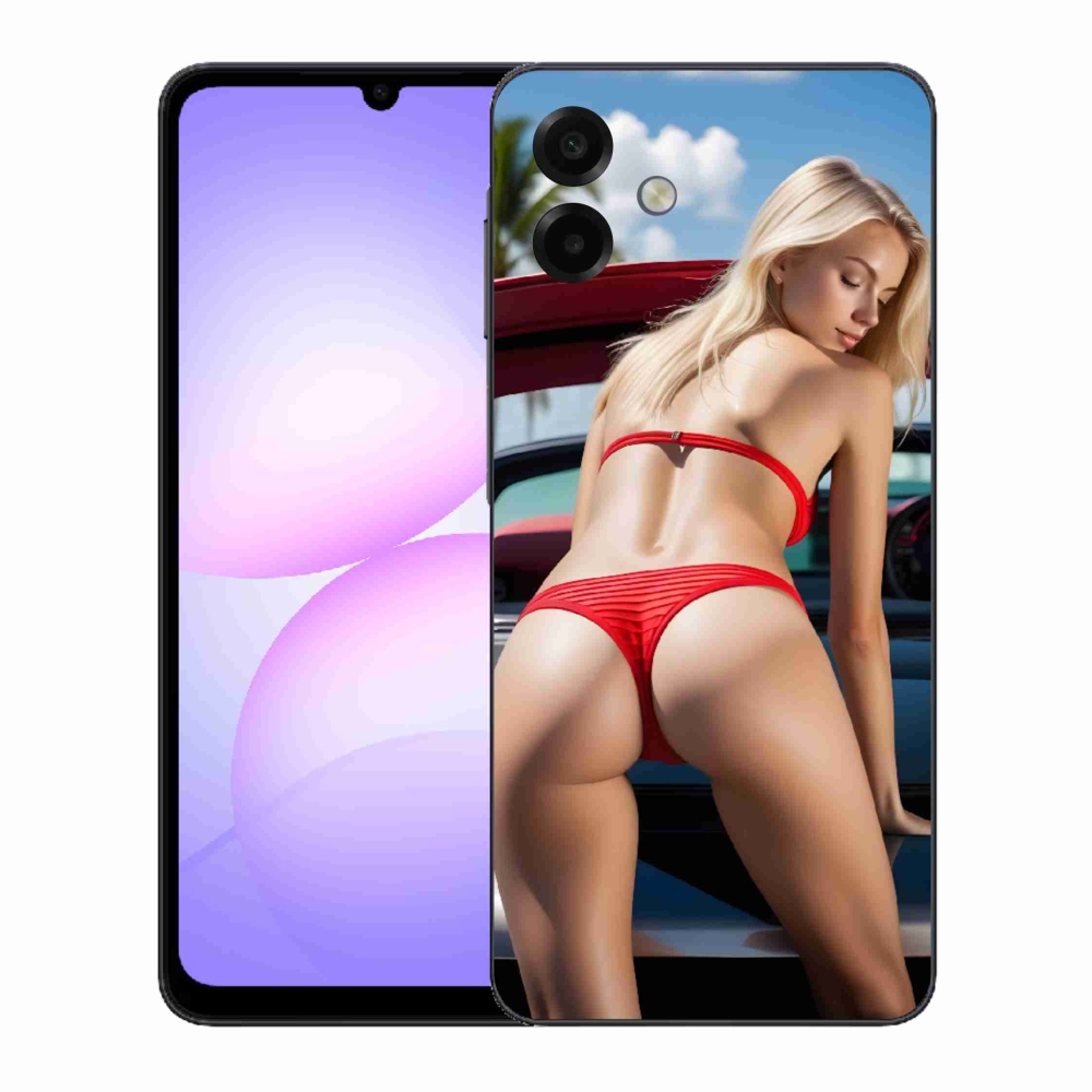 Gélový kryt mmCase Samsung Galaxy A07 - sexy žena 2