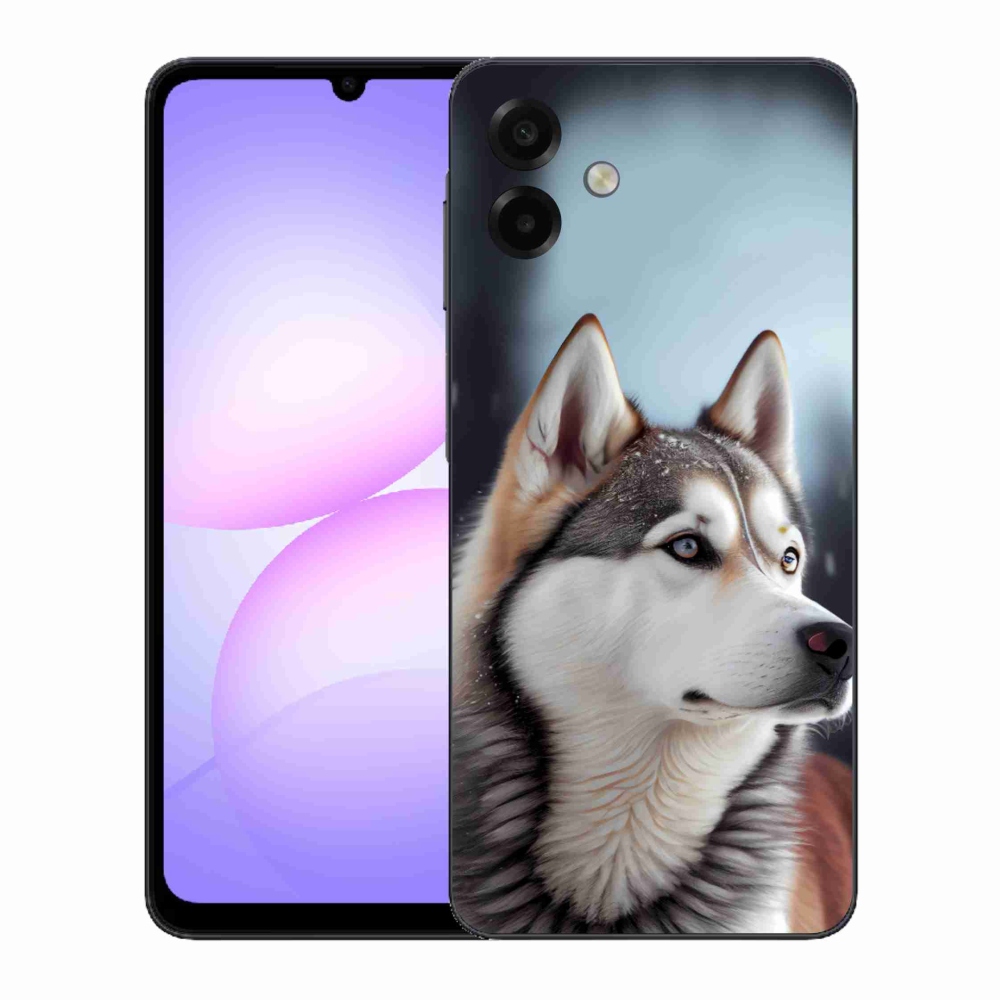 Gélový kryt mmCase na Samsung Galaxy A07 - sibírsky husky