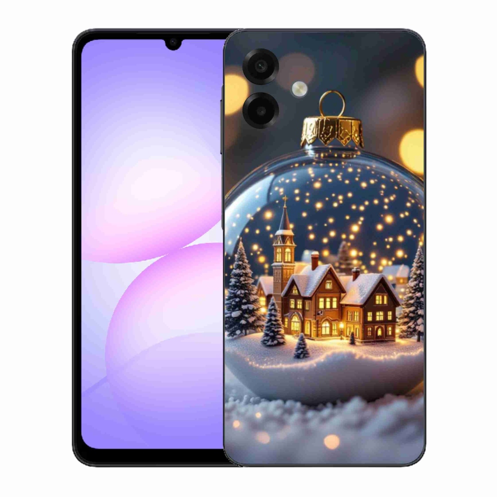 Gélový kryt mmCase na Samsung Galaxy A07 - vianočné gule 4