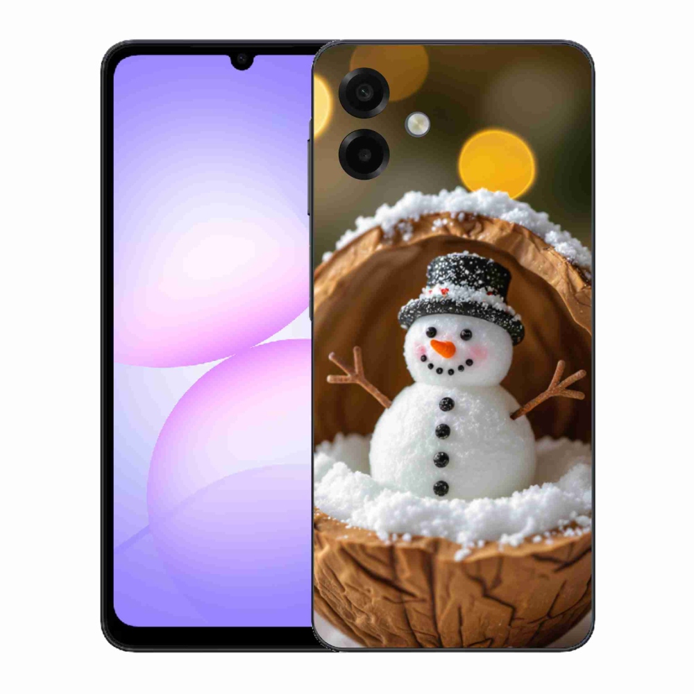 Gélový kryt mmCase na Samsung Galaxy A07 - snehuliak 4