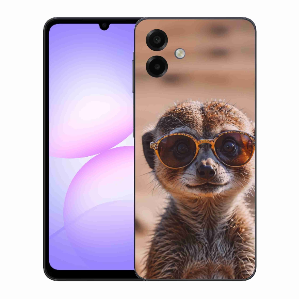 Gélový kryt mmCase na Samsung Galaxy A07 - štýlová surikata