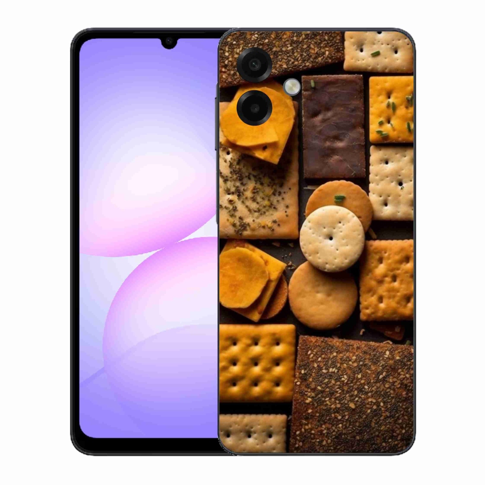 Gélový kryt mmCase na Samsung Galaxy A07 - sušienky