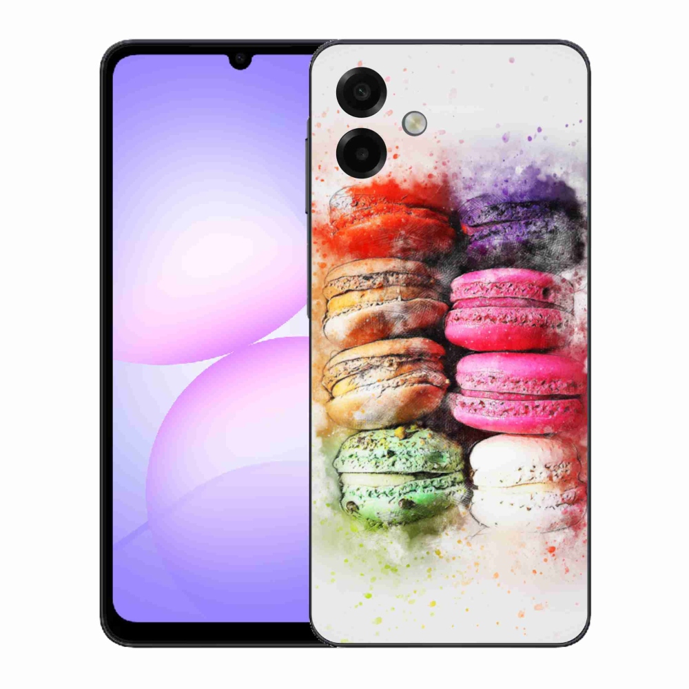 Gélový kryt mmCase na Samsung Galaxy A07 - makrónky