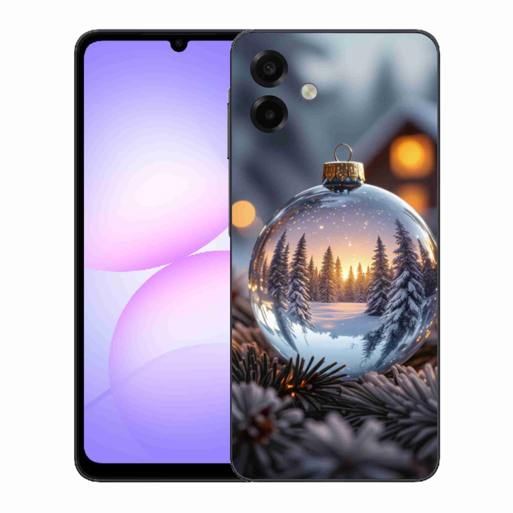 Gélový kryt mmCase na Samsung Galaxy A07 - vianočná ozdoba