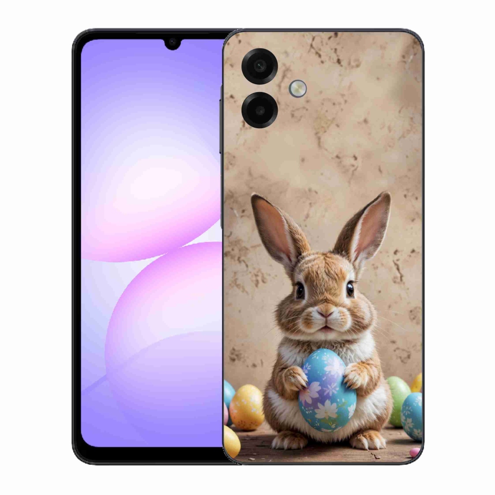 Gélový kryt mmCase na Samsung Galaxy A07 - veľkonočný zajačik